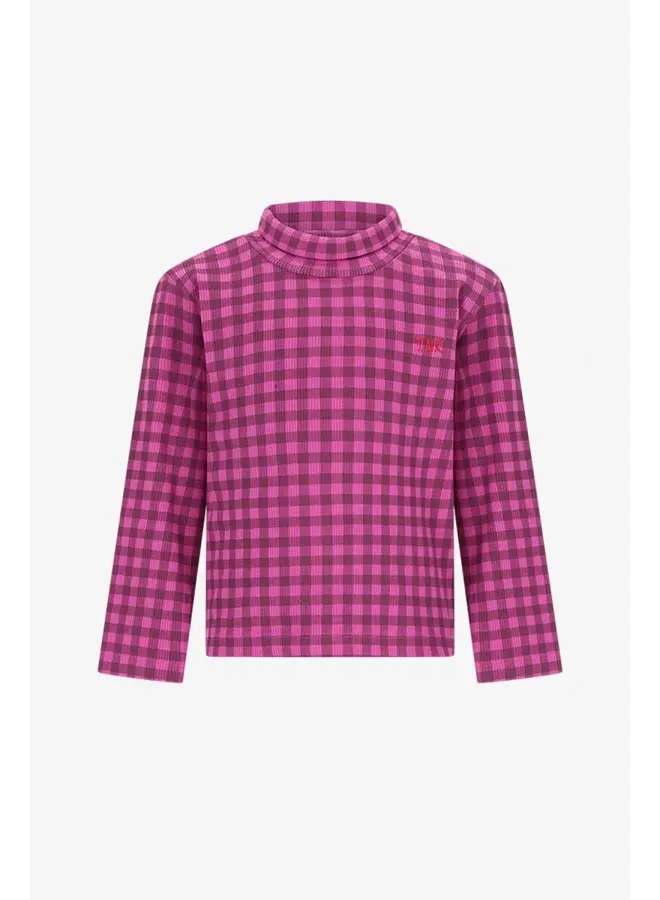 Cody long sleeve pink gingham