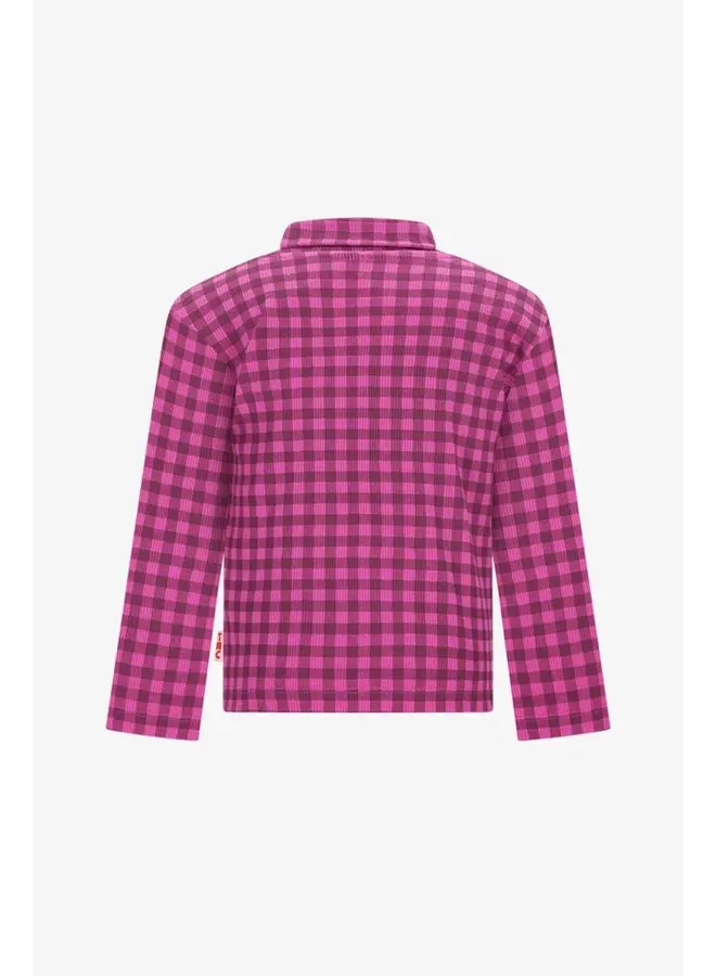 Cody long sleeve pink gingham
