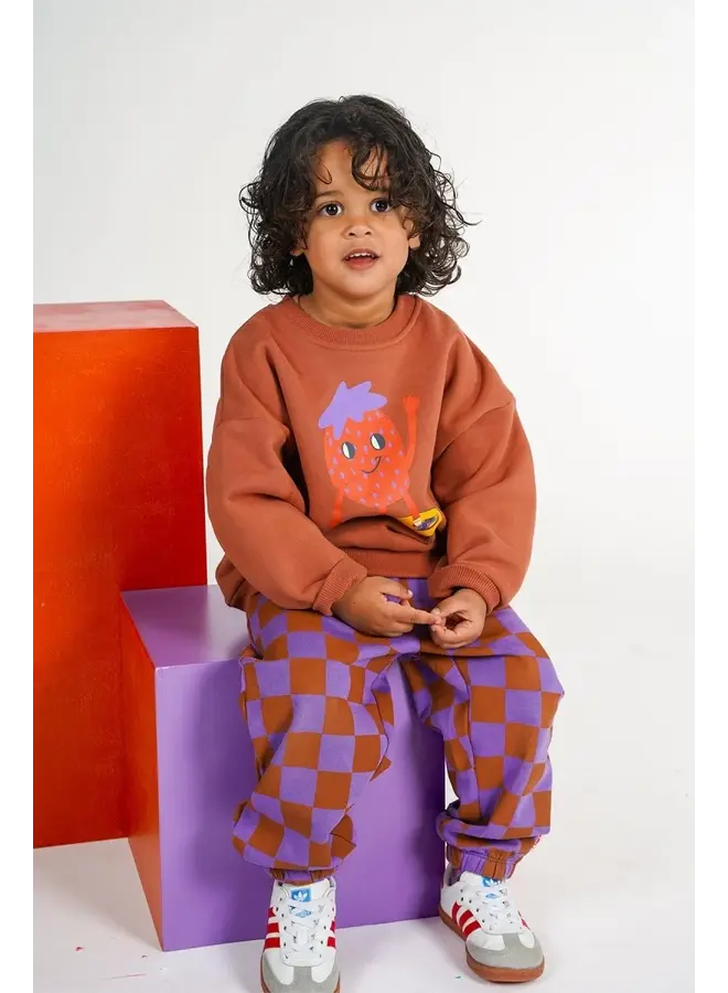 Wolf sweatpants checker