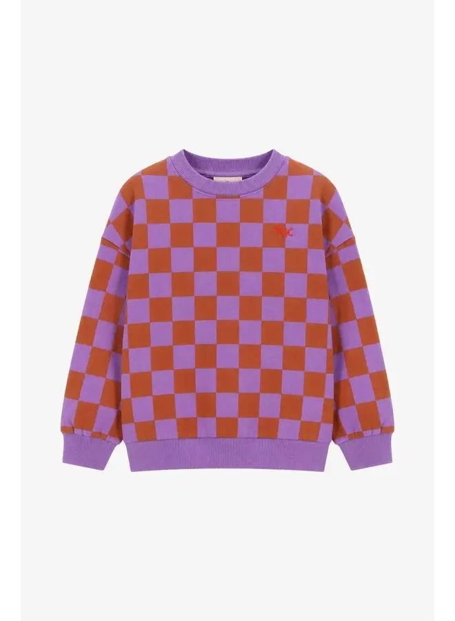 Billie sweater checker