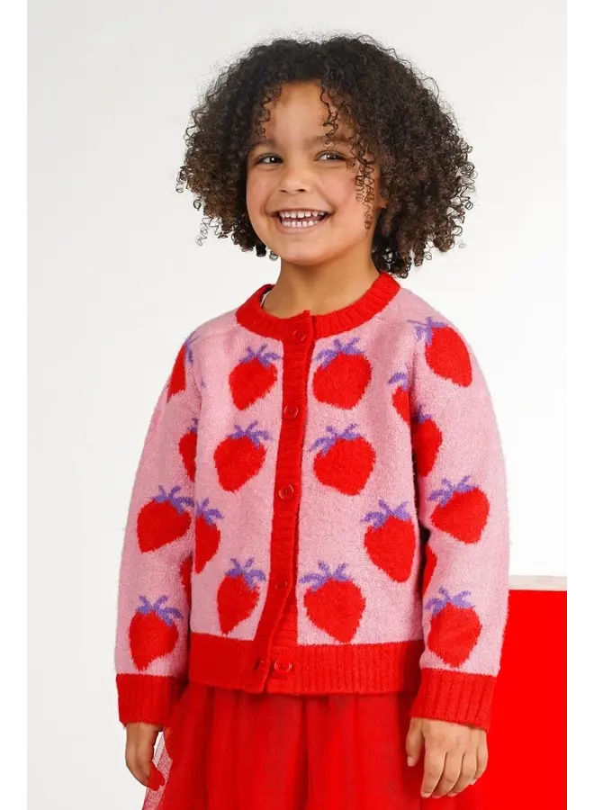 Jhené sweater mars red