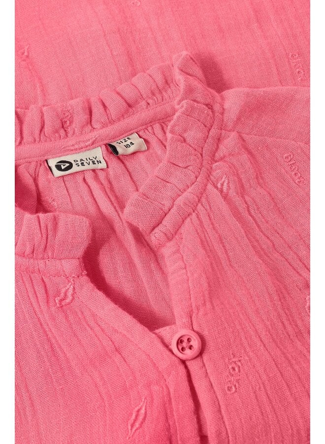Shirt longsleeve embroidery desert rose