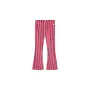 Flared legging small stripe desert rose