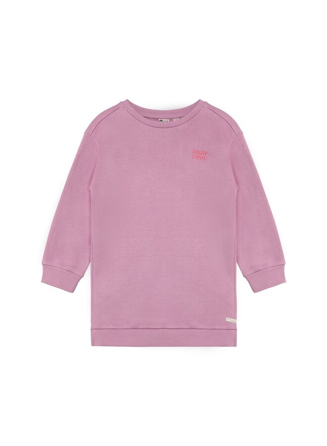 Sweatdress longsleeve print valerian