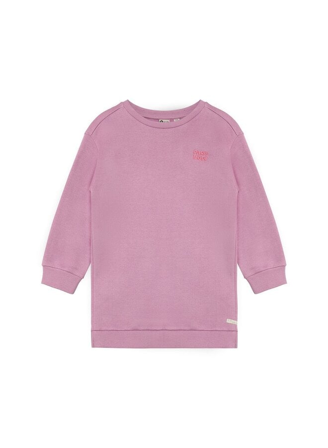 Sweatdress longsleeve print valerian