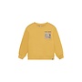 Oversized sweater backprint fall leaf