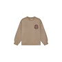 Oversized sweater backprint plaza taupe