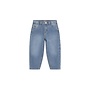 Denim barrel fit pocket blue denim