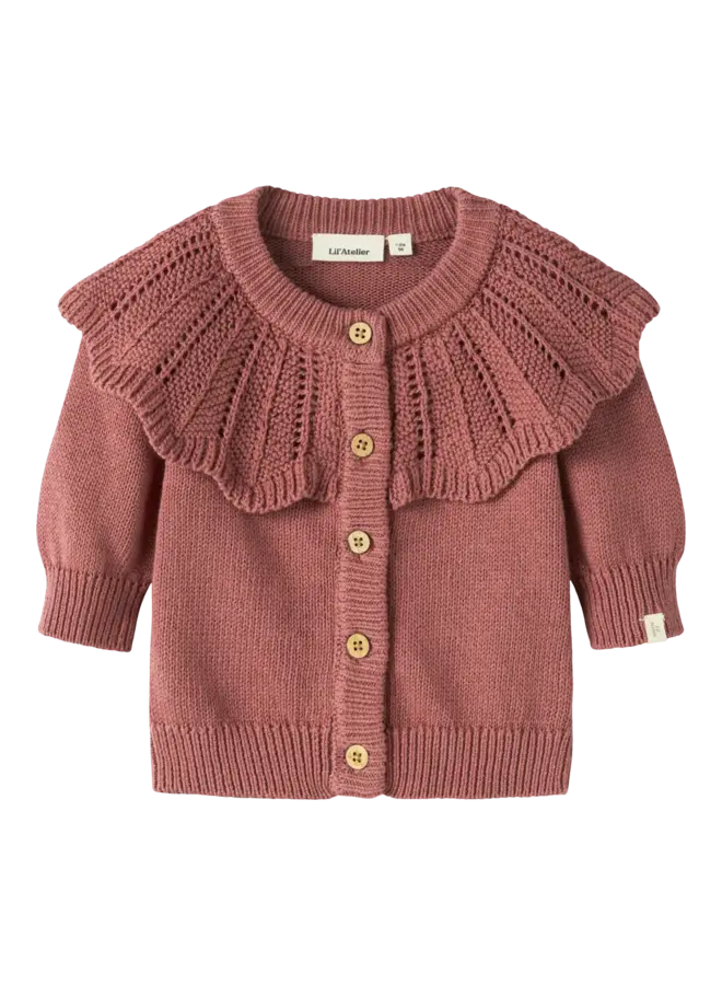 NBFNODA ls knit card withered rose