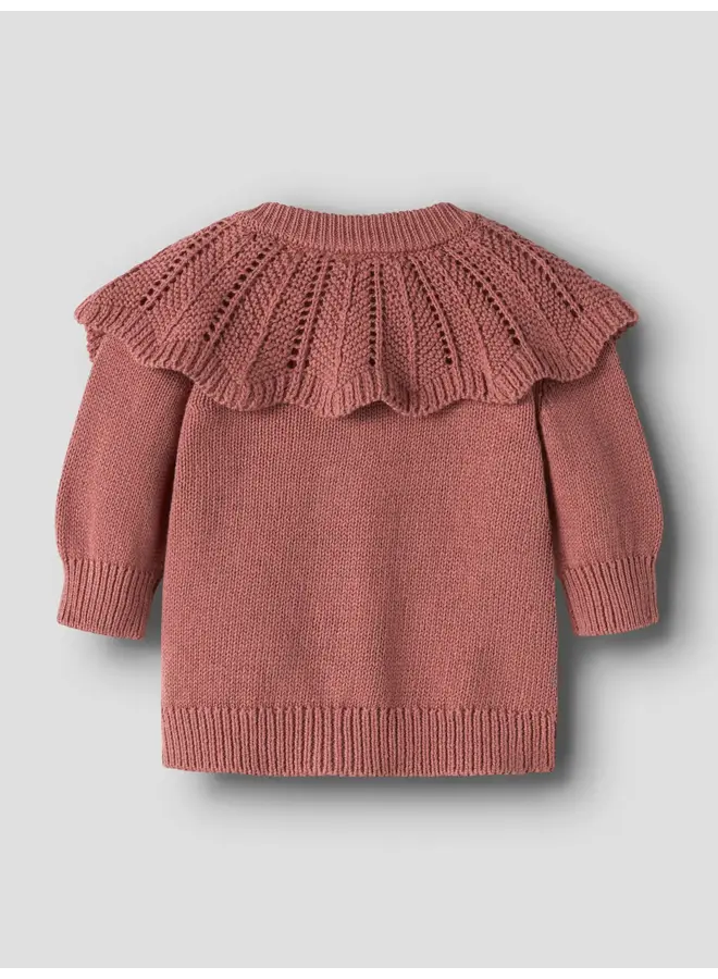 NBFNODA ls knit card withered rose