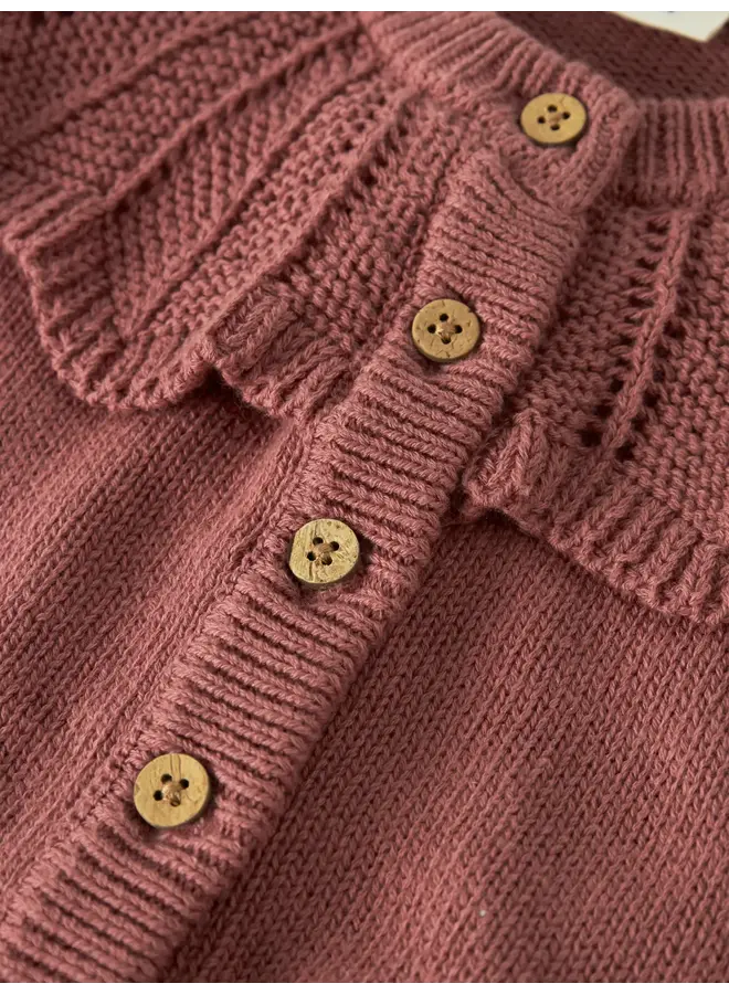 NBFNODA ls knit card withered rose