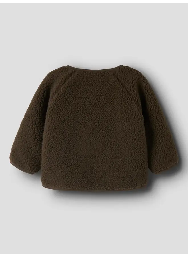 NBNNALO bia loose sherpa jacket