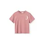T-shirt w. embroidery ss winter rose