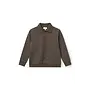 Super stretchy high school cardigan dark brown