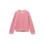 Knitted classic rib sweater pink blossom