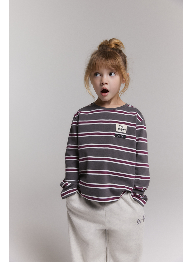 Knitted stripe longsleeve