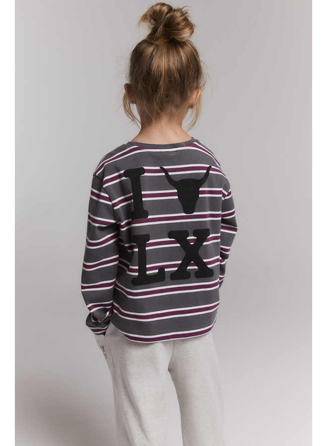 Knitted stripe longsleeve