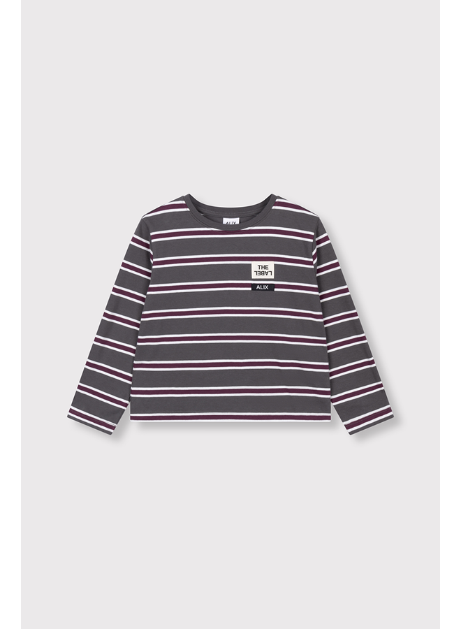 Knitted stripe longsleeve