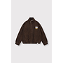 Kids woven leopard jacket