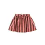 Striped denim skirt denim