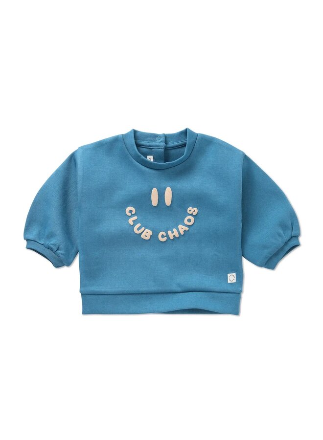 Baby sweater club chaos chalkboard blue