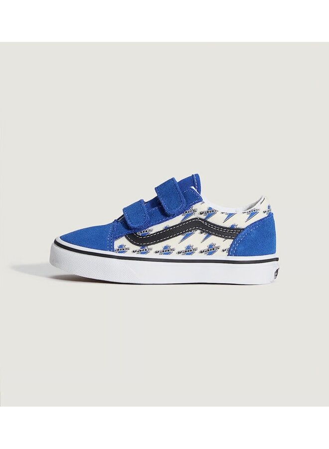 Old skool v vans lightning classic blue/true white