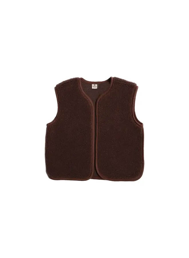 Alwero gilet camino junior choco martini