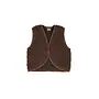 Alwero baby vest lulu light choco
