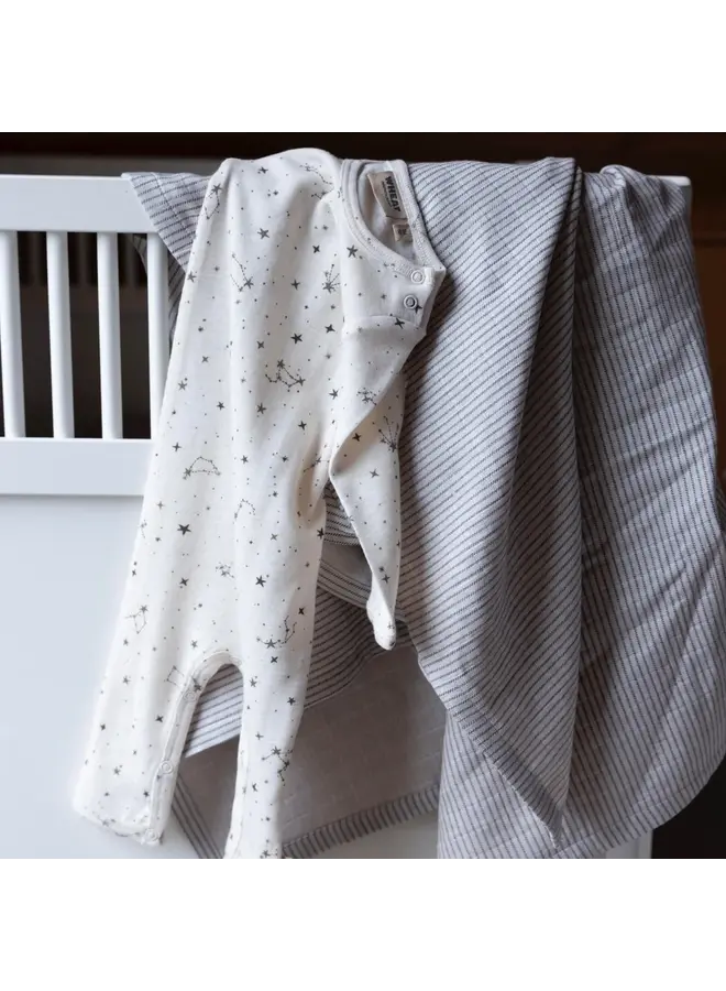 Wool jumpsuit haven eggshell stars