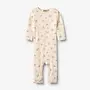 Wool jumpsuit haven eggshell flowers