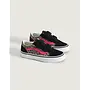 Old skool v leopard pop pink velvet/black