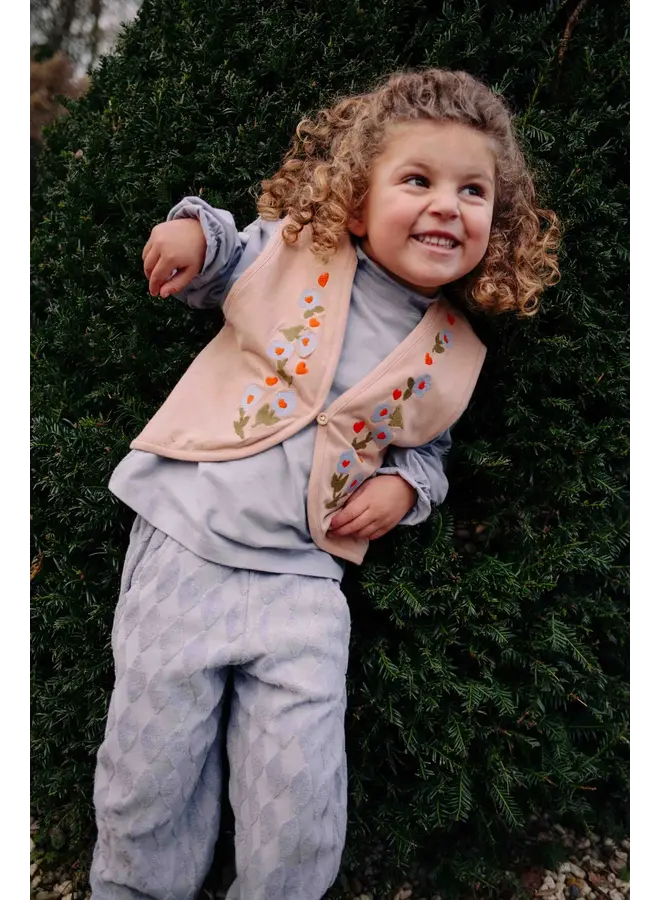 Gilet babou diamond towelling