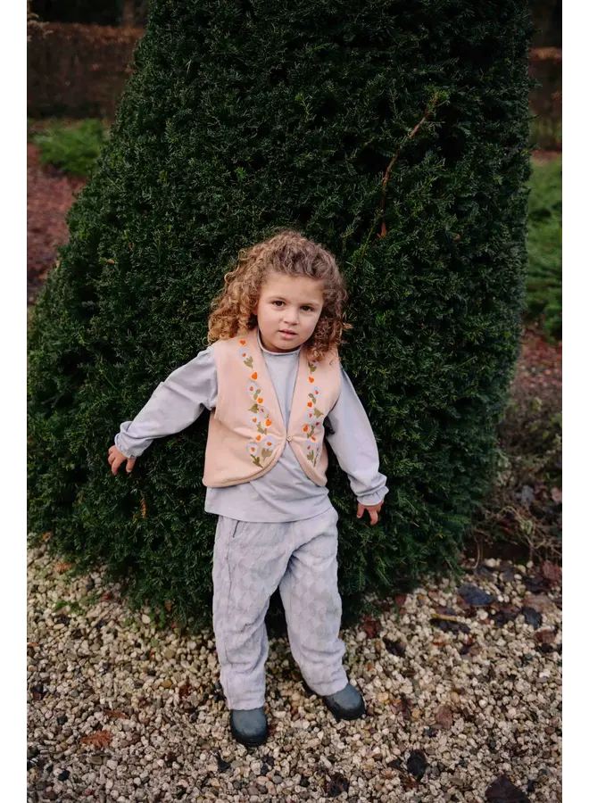 Gilet babou diamond towelling