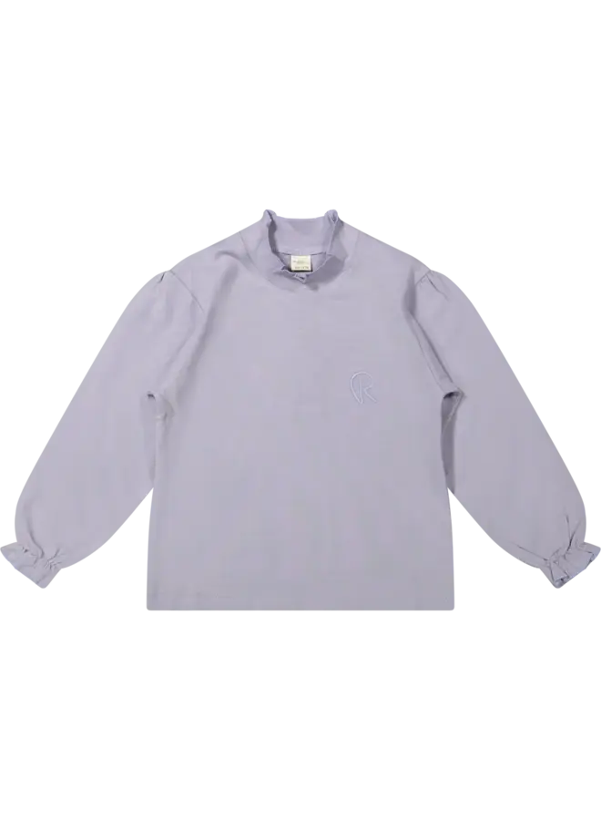 Longsleeve miki jersey lavender gray
