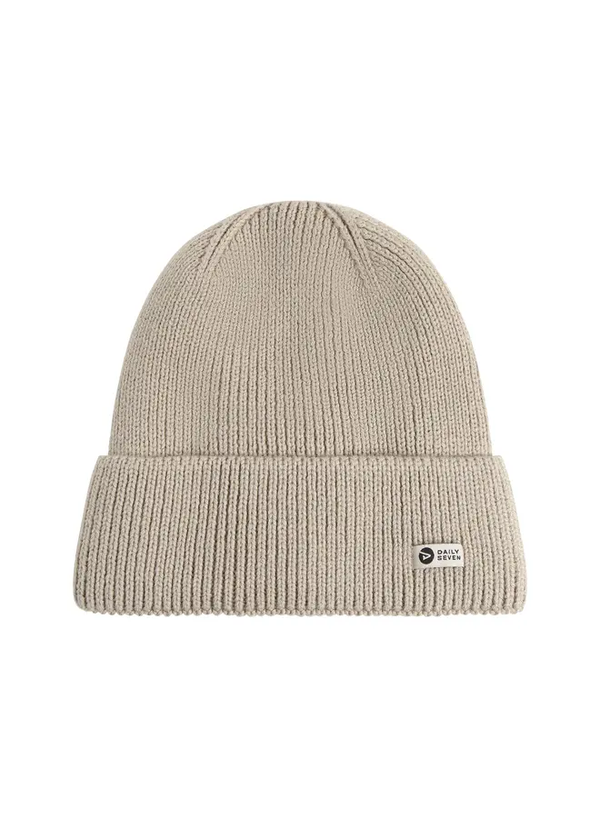 Beanie w. lining plaza taupe