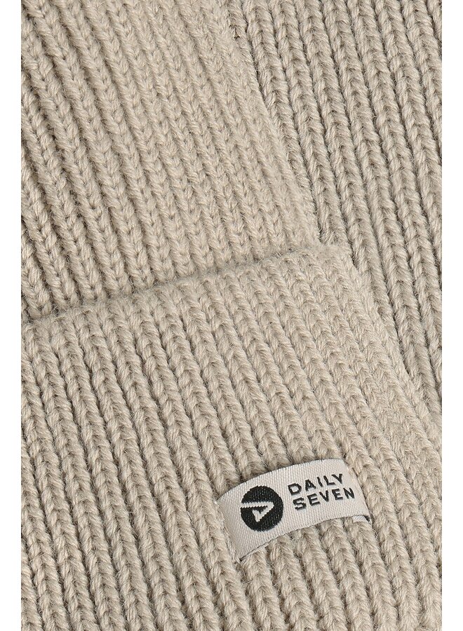 Beanie w. lining plaza taupe