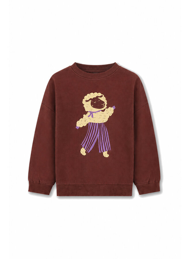 Billie sweater brown stone