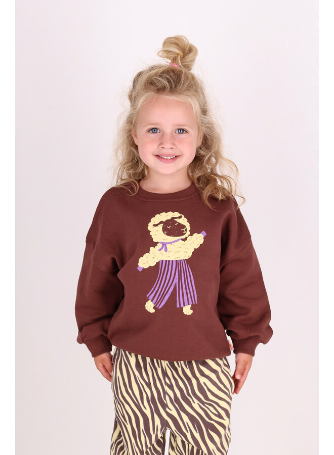 Billie sweater brown stone