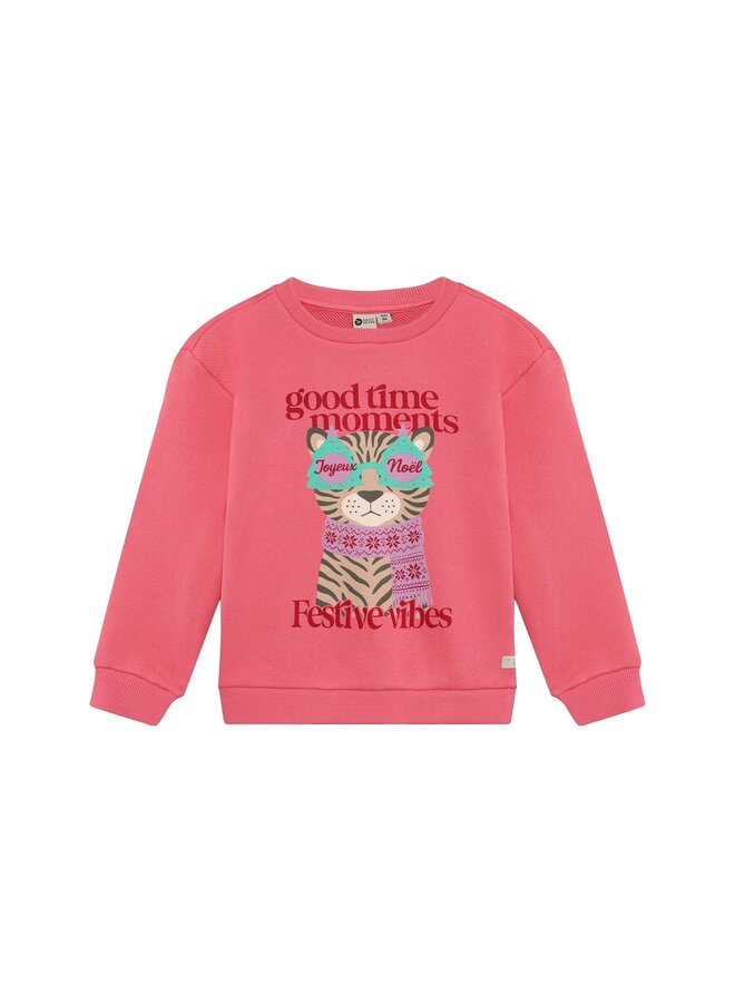 Christmas sweater desert rose