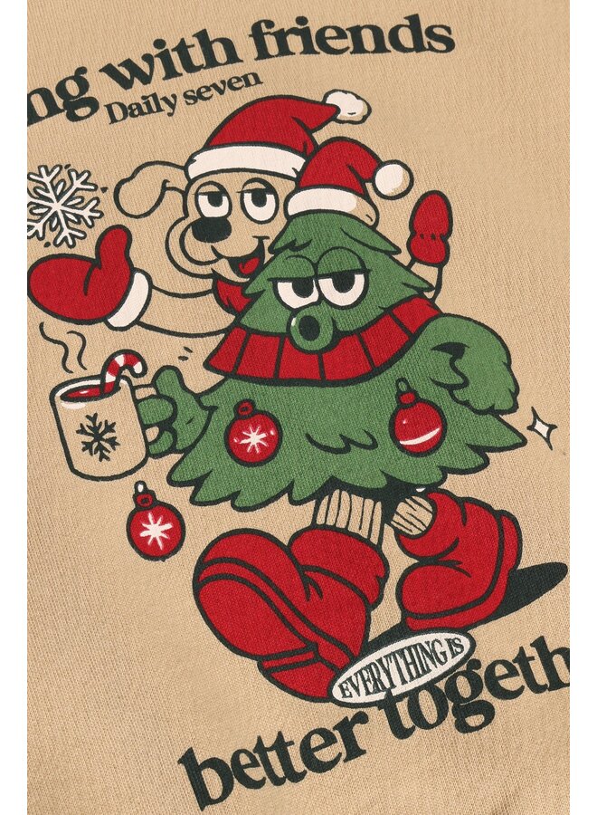Christmas sweater ginger root