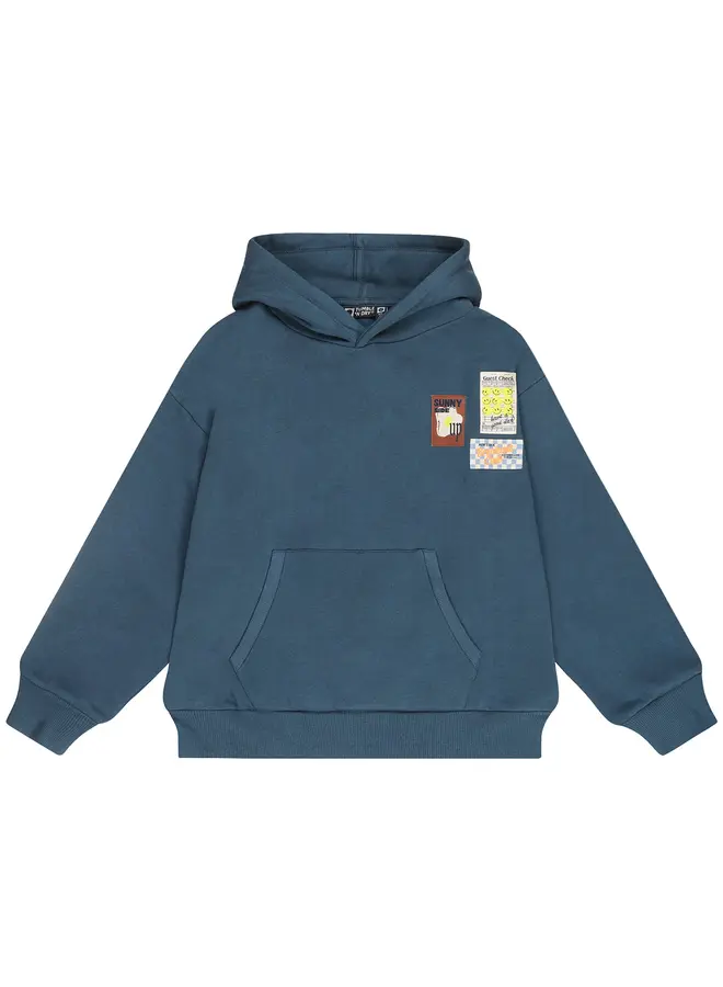 Exeter hoodie blue wing teal
