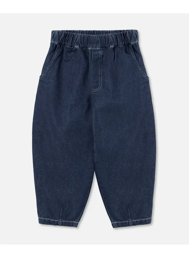 Don denim pant dark denim blue