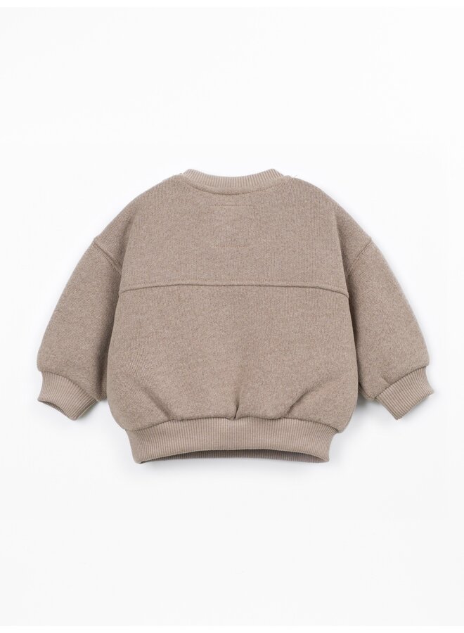 Fleece sweater 1AT109030 P8084