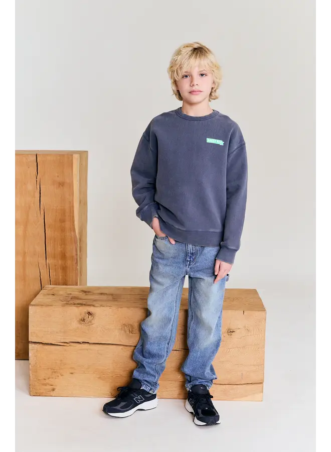 Oscar sweater doggy dark slate
