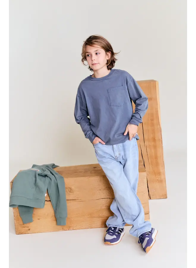 Finley longsleeve music dark slate