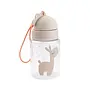 Drinkfles met rietje Lalee sand