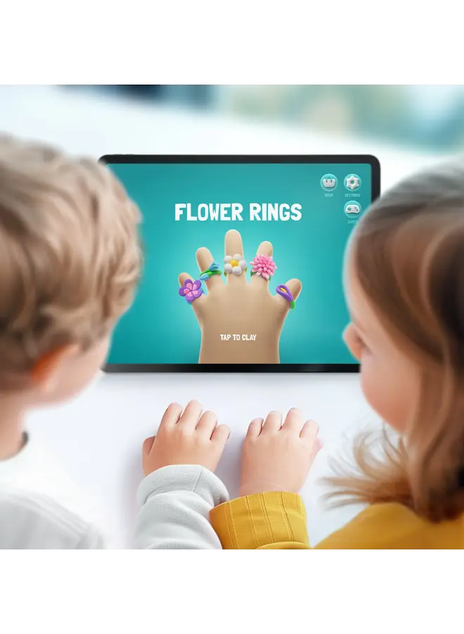 Bijoux flower rings