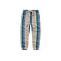 Sweatpants multicolour stripe grey melee