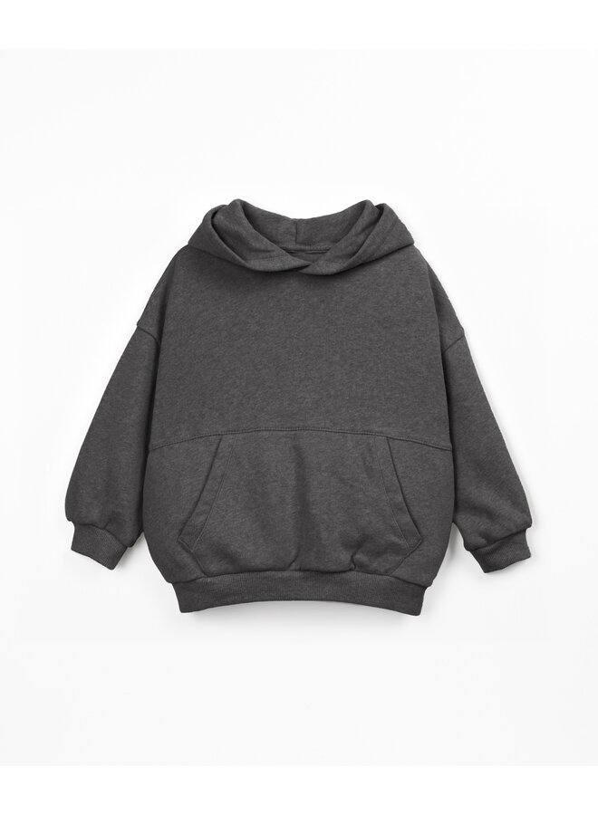 Sweater hoodie d. gray