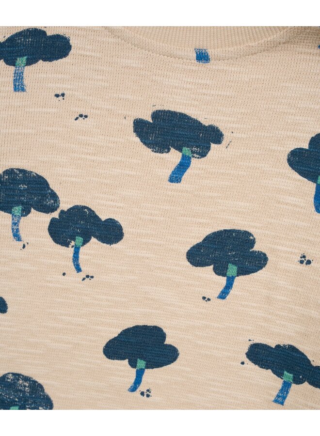 Longsleeve t-shirt tree print blue